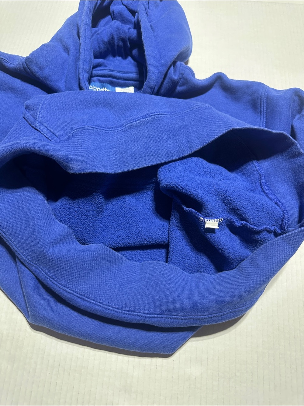 Boise State university college Blue Pullover Hoodie with Logo from Big Cotton - Picture 6 of 8